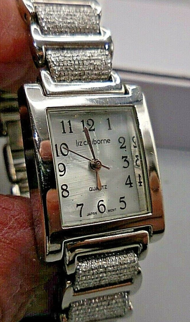 Montre vintage dame Liz Claiborne mecanisme revise et tb fonction