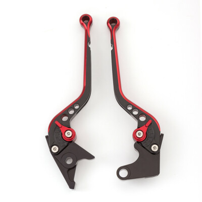Levier De Frein/embrayage Long CNC Rouge Pour Honda CBR954RR (2002-2003) - Style Racing