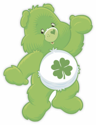 good luck care bear