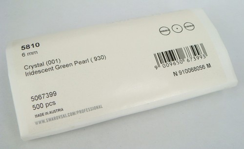Genuine SWAROVSKI CRYSTAL PEARL ELEMENT #5810 ROUND BEAD ~ Many Color & Size - Picture 68 of 146