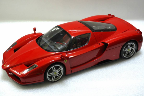 1/12 Tamiya Ferrari Enzo 23205 Semi Assembled Diecast - Red - Picture 7 of 9
