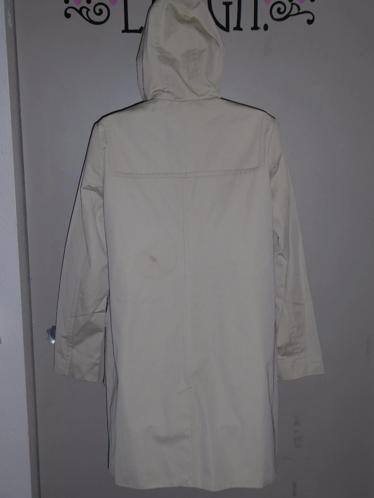 MICHAEL BY MICHAEL KORS TRENCH DONNA CON CAPPUCCIO BEIGE TAGLIA SMALL