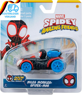 Spidey Und Seine Super-Freunde SNF0197 - Metall Fahrzeug Spin, Spielzeug Ab 3 Ja