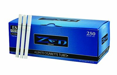 #ad Zen White Light Blue King Size tubes 250ct Box 10 Boxes $41.93