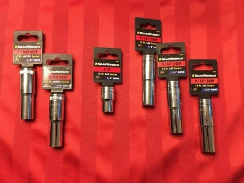 GearWrench Mixed Set Socket Wrenches