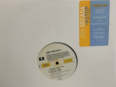 JON SECADA STOP PROMO # 2 12