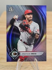 Jonathan India 2022 Bowman Platinum Baseball RC Rookie Card #38 Cincinnati Reds. rookie card picture