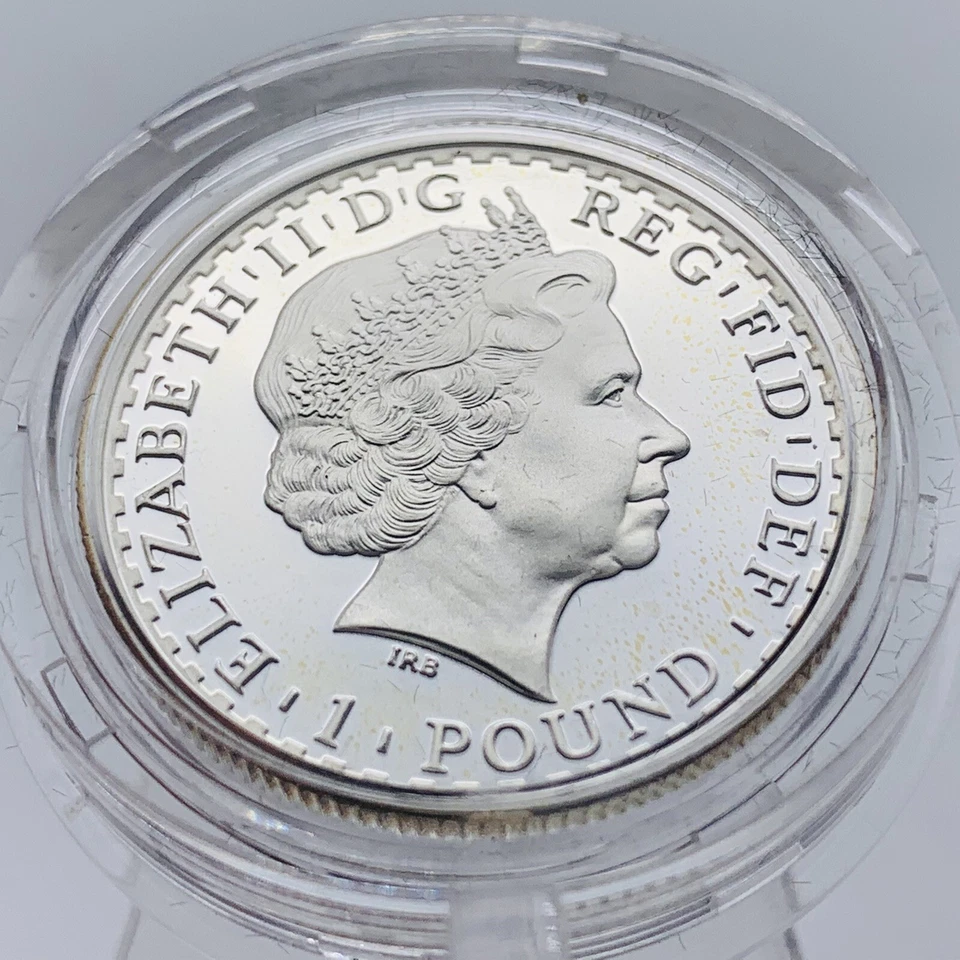 2007 Royal Mint Britannia 1/2oz Silver Satin Matte Proof £1 Coin - 1997 Design - Image 4 of 4