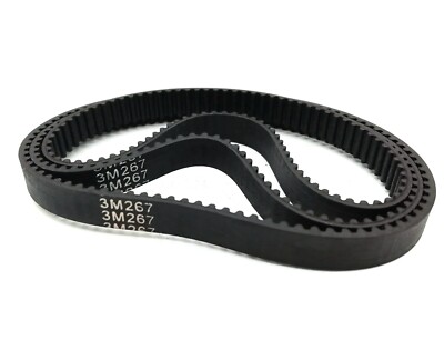 HTD3M Timing Belt Closed-loop 267 270 276mm Length 6/9mm Width Neoprene Rubber