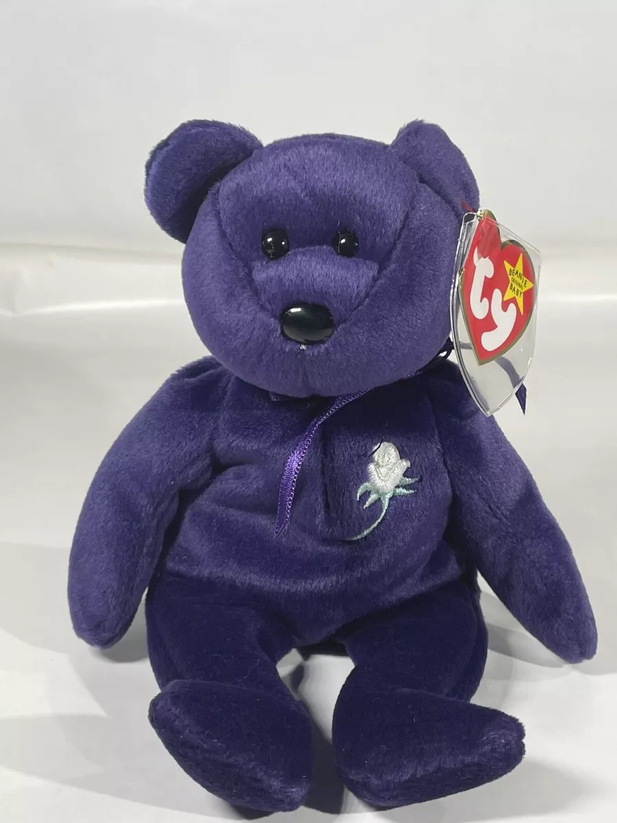 TY beanie babies princess Diana bear rare 1997Mint condition with
