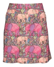 NWT Ladies B SKINZ ELLA BELLA Golf Tennis Pull on Knit Club Skort - S M & L   