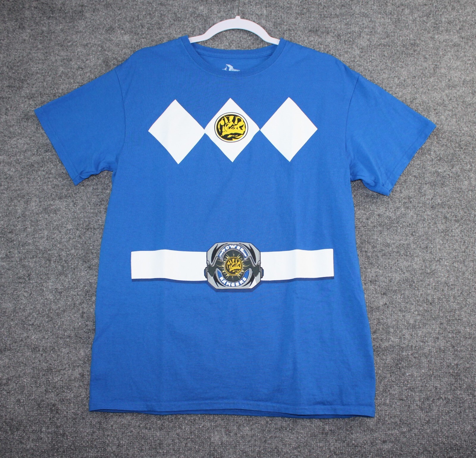 Mighty Morphin Power Ranger T-Shirt Men's Medium Blue… - Gem