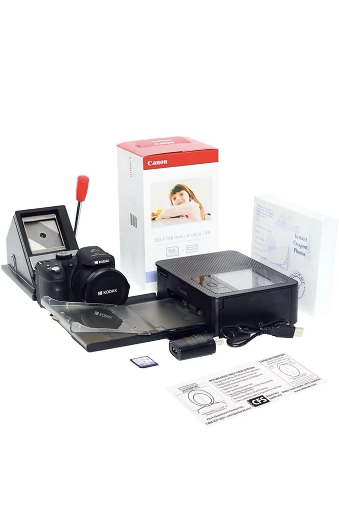 Platinum Passport Photo Printer System - Pre-Configured