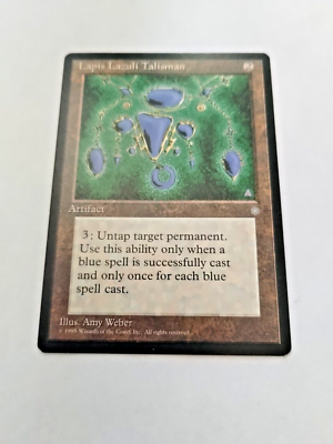 MTG Lapis Lazuli Talisman Ice Age Regular Uncommon - Uncirculated