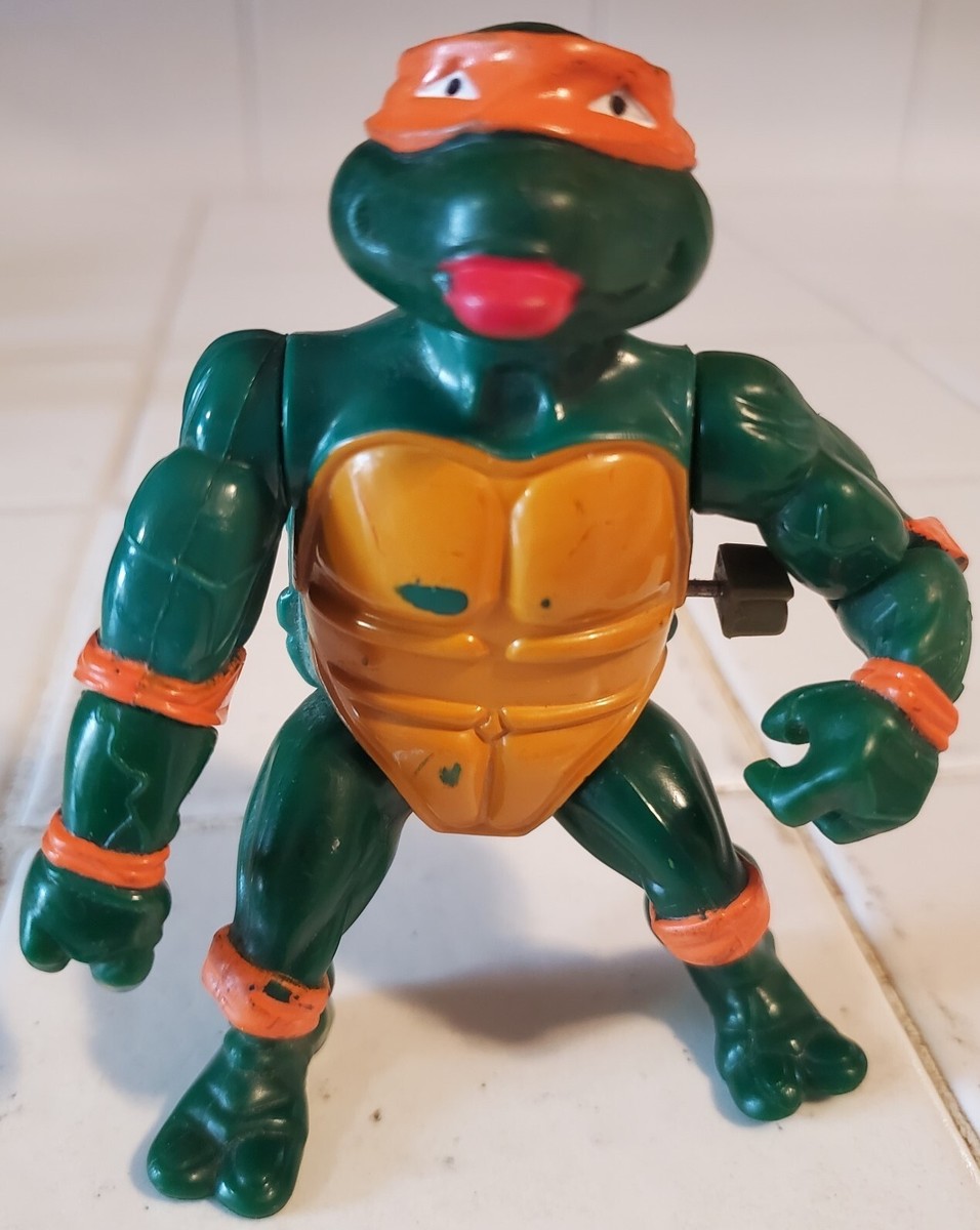 TEENAGE MUTANT NINJA TURTLES 1989 MICHELANGELO Original MIKE WIND
