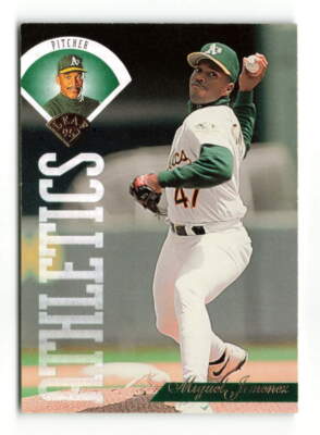 1995 LEAF MIGUEL JIMENEZ OAKLAND ATHLETICS #46