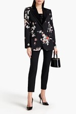 Sale! Nwot, Dolce & Gabbana Cherub , Blk, Wool Blend Velvet Lapel Blazer