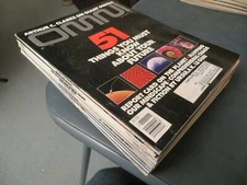 OMNI SCIENCE FICTION SCI-FI TECHNOLOGY 1992 FULL YEAR LOT X12