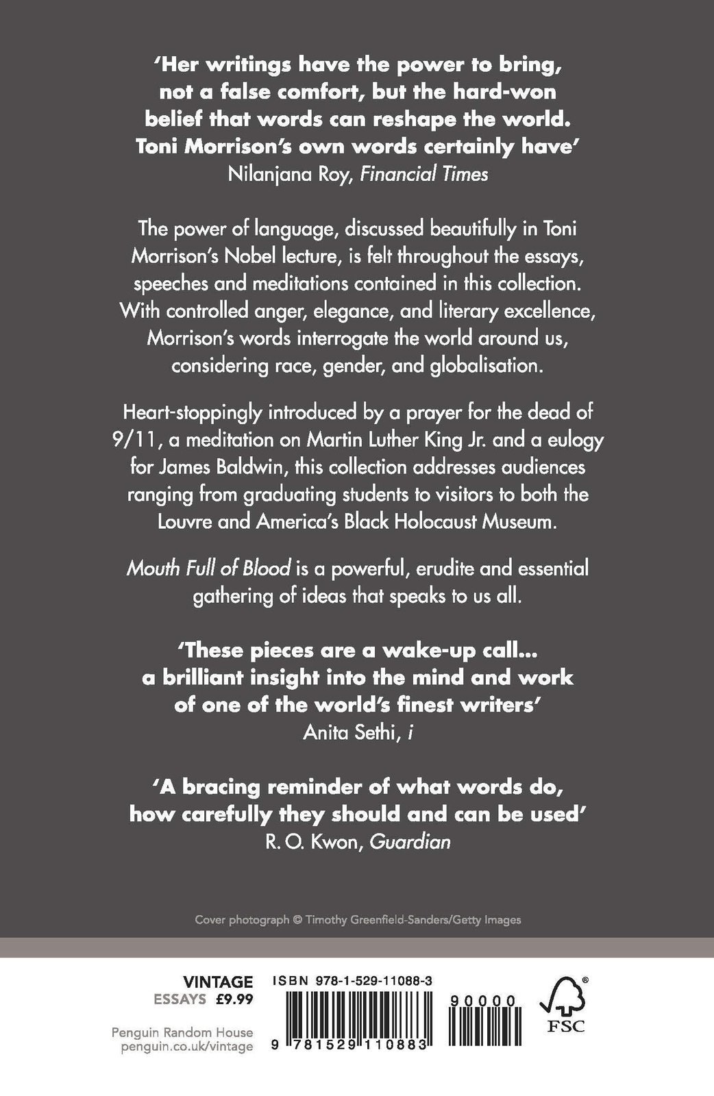 Thumbnail - Mouth Full Of Blood | Essays, Speeches, Meditations | Toni Morrison |