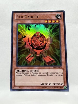 yugiohs deck red gadget Yugioh Cards: SDMM # 36F8  Archeron Red Gadget YGLD-ENC17 King of