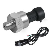 5V Pressure Transducer 150PSI 1/8"NPT Thread Fits for Oil Tank Gas Tank