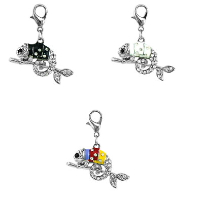 Original Bahnmüller Anhänger Dangle Charms Charm Kameleon (3,3 x 2,1cm) 
