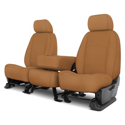 For Chevy Silverado 3500 HD 15-16 SeatSaver 1st Row Brown Custom Seat Covers