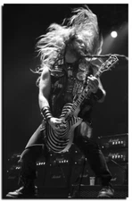 Zakk Wylde Poster 24x36 Inch Photo Rare Print Wall Art Print - ZW02