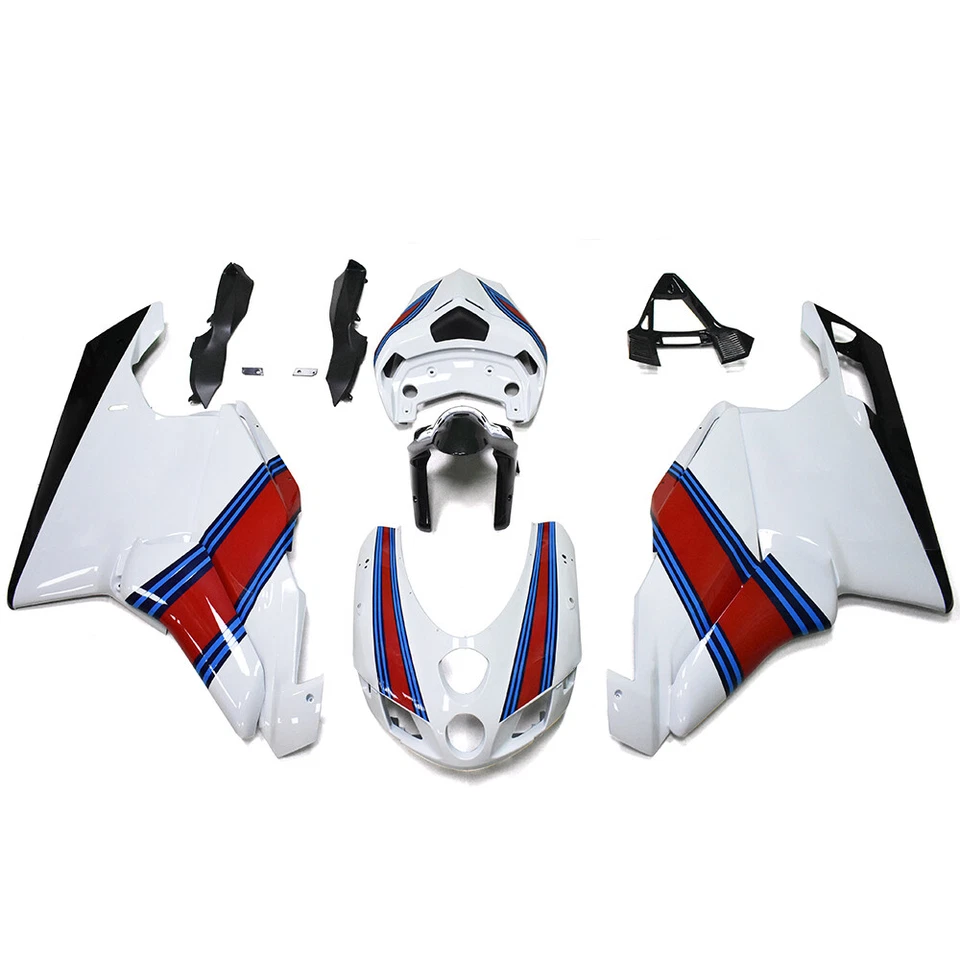 ABS Bodywork Fairings Plastic for Ducati 999 / 749 2005 2006 Fairing Kit Cowling Foto 3 de 3