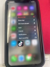 iPhone with TikTok installed Apple iPhone 11 - 64 GB - Black Gray T-Mobile