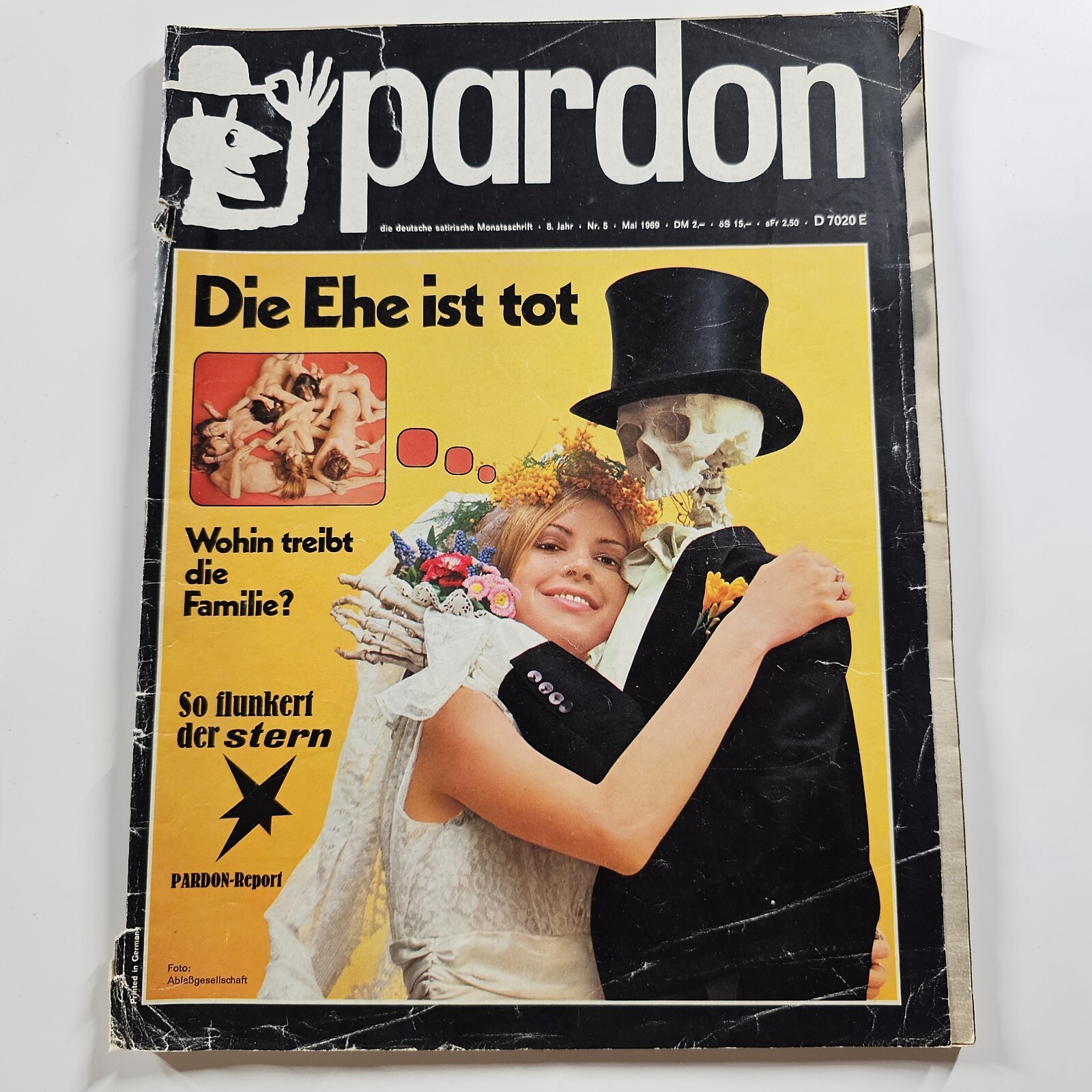 PARDON ZEITSCHRIFT MAI 1969 - GEBRAUCHT - DIE EHE IST TOT