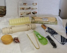 DIY Sushi Making Kit NEW IN OPEN BOX bamboo slicer tools SET UNUSED