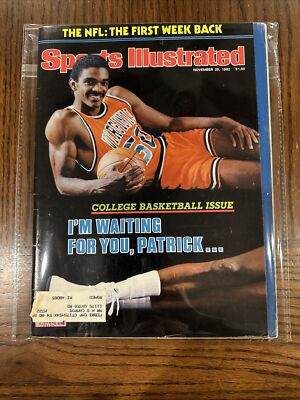 Sports Illustrated November 29, 1982 NCAA Ralph Sampson and