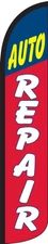 Auto Repair Windless Full Sleeve Swooper Flag Feather Banner