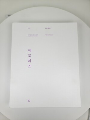 BTS Memories of 2017 DVD Jin Photocard Full Set Bangtan Boys