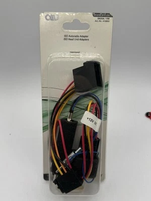 AIV 410603 ISO Adapter Autoradio adapter für VW Skoda für ab 05.98 mit Zündlogik