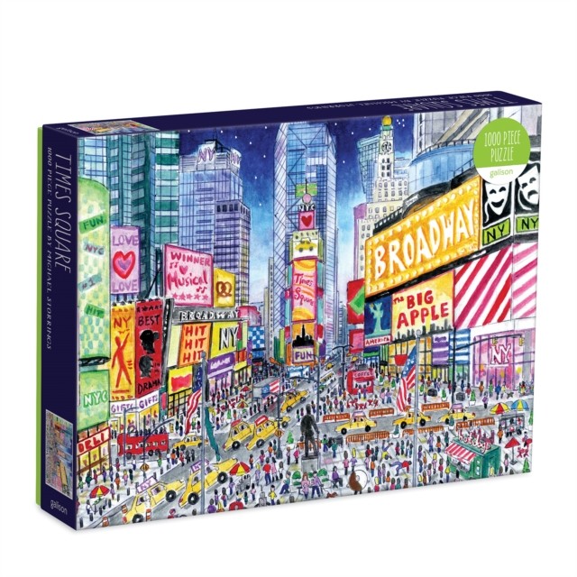 Michael Storrings Times Square 1000 Piece Puzzle - Book - Image 4