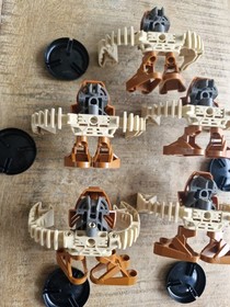 LEGO Bionicle Huki 1388 Tohunga McToran Bundle (5x) Po-Koro Toys Village Kanoka