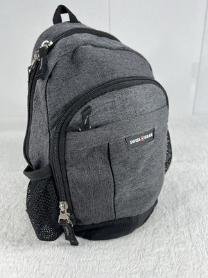 SwissGear SA2610 Heather Sling Backpack Gray Crossbody Daypack Travel Organizer