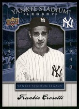 Frankie Crosetti 2008 Upper Deck Yankee Stadium Box Set New York Yankees #14 NM