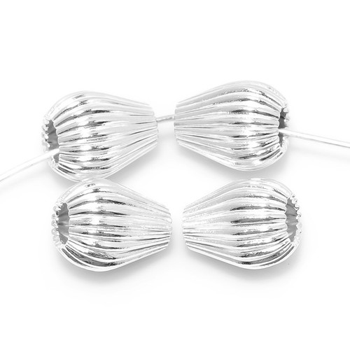 Perle argentate di 2,3 mm - PME - 25 gr per 17,50