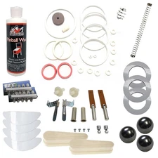 1974 Gottlieb Top Card Pinball White Premium Maintenance Kit