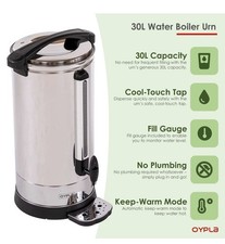 Oypla OYP3167 30L Hot Water Boiler