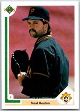 ⚾ 1991 Upper Deck #36 Neal Heaton Pittsburgh Pirates