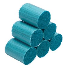 20 Rolls Latch Hook Yarn, Latch Hook Kit Yarn Hook Rugs Crochet, Peacock Blue