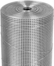 Hardware Cloth 1/4 inch Mesh 48" x 100' 23-Gauge - Hot-Dip Galvanized After Weld