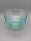 Lot of 4 Vintage Corning PYREX 464 10oz 300 ml Custard Dessert Cups Prep Bowls