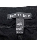 Eileen Fisher Women's Black Viscose Blend Tapered Knit Pull-On Pants Sz XXS — photo 3