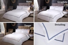 Mayfair Duvet Cover Set Bedding Bed Sets 3 Colours 4 Sizes by Emma Barclay
