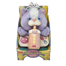 VINTAGE 1999 FISHER PRICE CARE FOR ME PUFFALUMPS KITTY W BOTTLE NEW IN BOX 74827